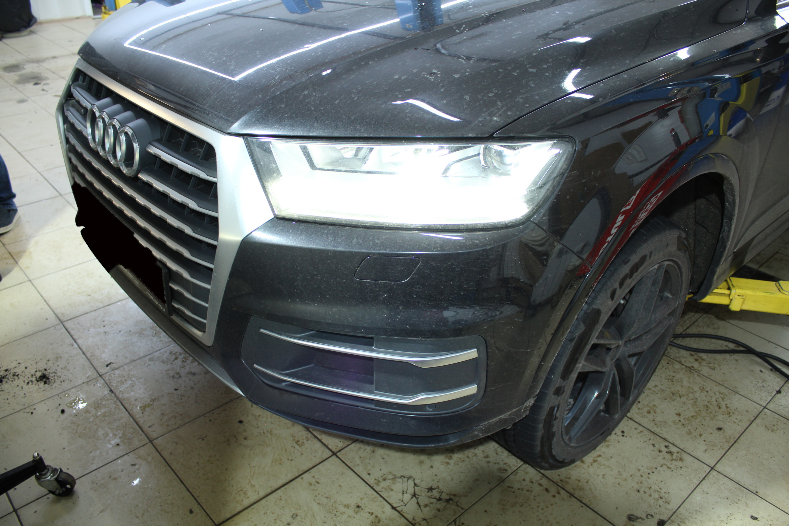Аппаратная замена масла в АКПП Audi Q7 4M 3.0 TDI AL552 (OD5)