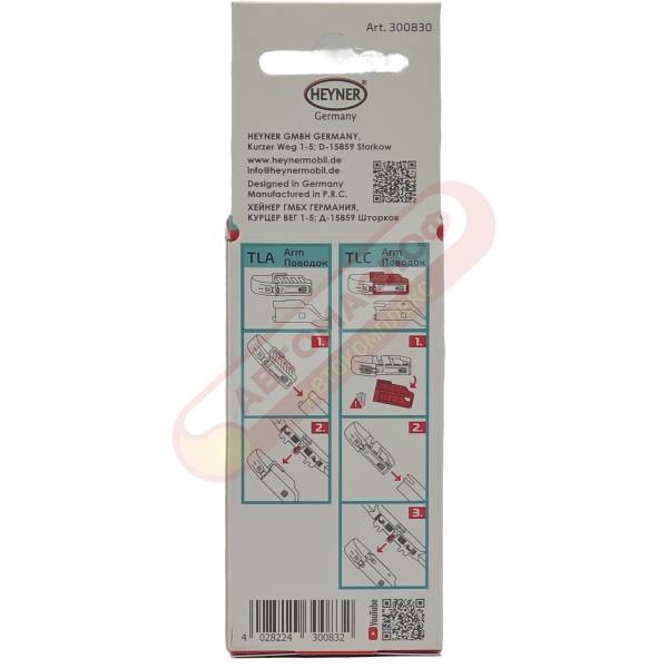 Адаптер для дворников HEYNER 300830 TOP LOCK A/C 